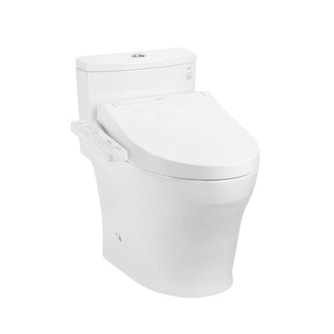  Bàn cầu một khối MS885CDW17, kèm nắp rửa điện tử WASHLET (loại giấu dây) dòng C2 - TCF23460AAA (220V) 