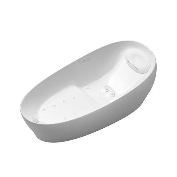  Bồn tắm đặt sàn massage sục khí PJYD2200PWE#GW, đèn LED 