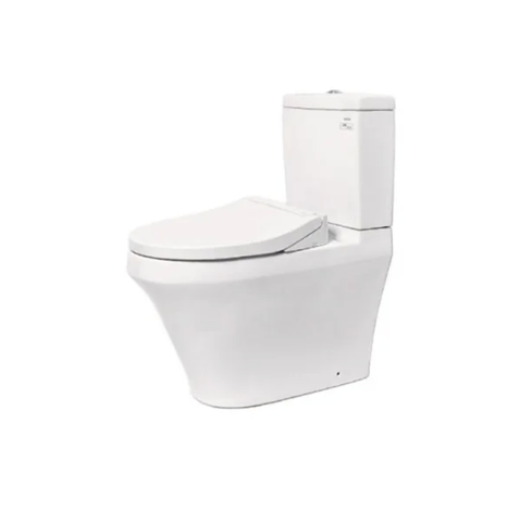  Bàn cầu hai khối CS945PDE2#XW, nắp đóng êm kèm vòi rửa nước lạnh TCW07S 