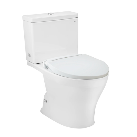  Bàn cầu 2 khối CS326DE2#XW, kèm nắp rửa cơ ECOWASHER TCW07S 