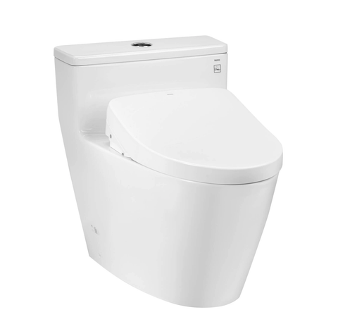  Bàn cầu một khối MS625CDW12#XW, kèm nắp rửa điện tử WASHLET dòng S7 TCF4911EZ 