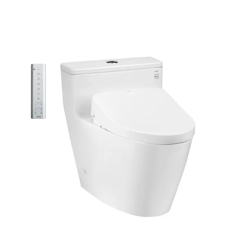  Bàn cầu một khối MS625DW11#XW, kèm nắp rửa điện tử WASHLET dòng S7 TCF4911Z 