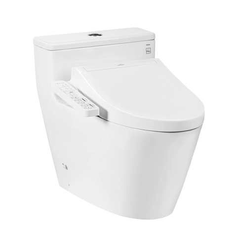  Bàn cầu một khối MS625DW16#XW, kèm nắp rửa điện tử WASHLET dòng C2 TCF23410AAA 