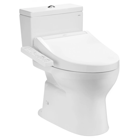  Bồn Cầu Điện Tử TOTO CS302DW16#W, Kèm Nắp Rửa Washlet TCF23410AAA C2 