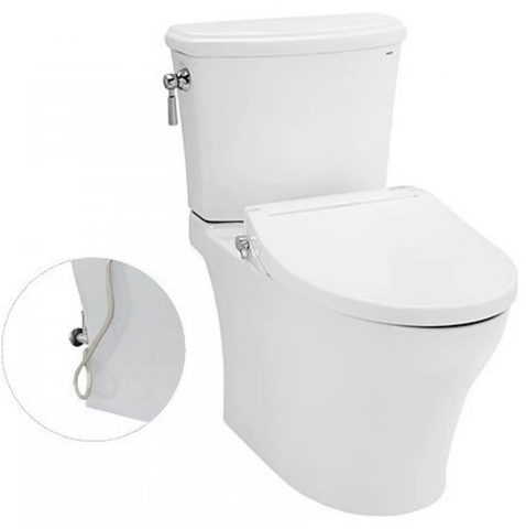  Bồn Cầu TOTO CS986GE2 Hai Khối Nắp Cơ 