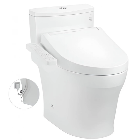  Bồn Cầu Điện Tử Nắp Rửa Washlet MS885DW16#XW 