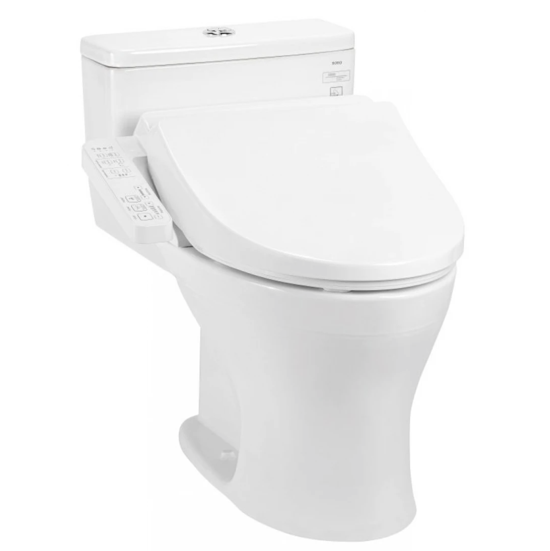  Bàn cầu một khối nắp rửa điện tử MS855DW18#XW 