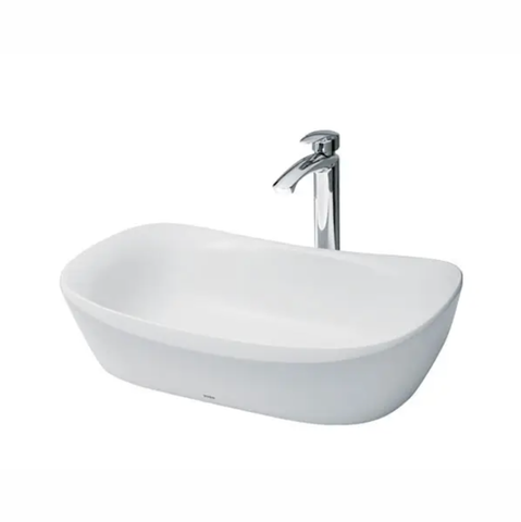  Chậu Rửa Lavabo Đặt Bàn Trắng Mờ PJS07WE#MW 