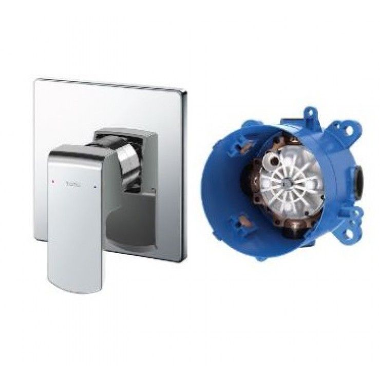  Van gật gù điều chỉnh nóng lạnh GR kèm phụ kiện âm tường TBG02303BA/TBN01001B 