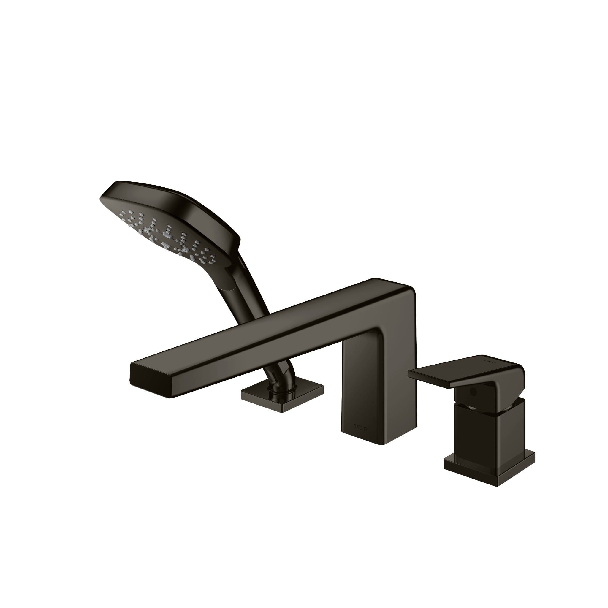  Vòi xả bồn tắm gật gù 3 lỗ Matte Black TBG10305BC#MBL 