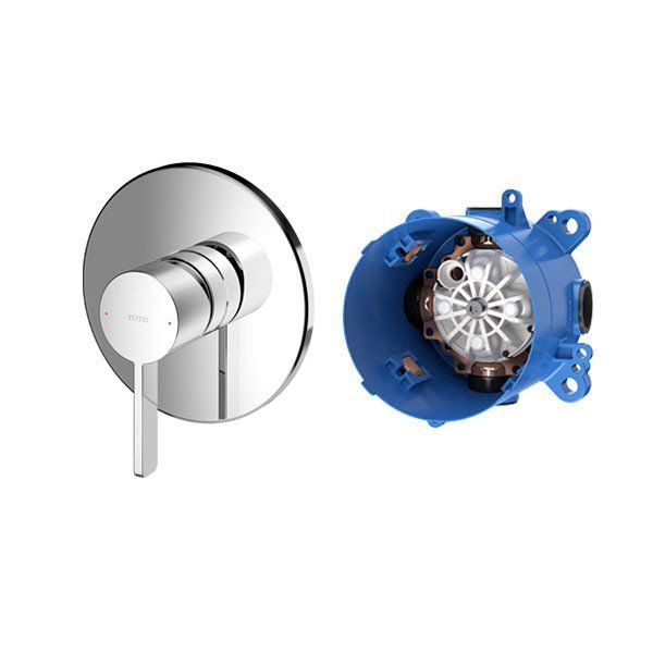  Van gật gù điều chỉnh nóng lạnh GF kèm phụ kiện âm tường TBG11303V/TBN01001B 