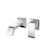  Vòi chậu gật gù nóng lạnh gắn tường GC TLG08308B 