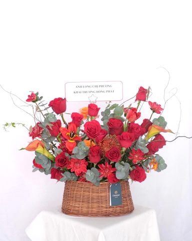  Giỏ hoa 004 