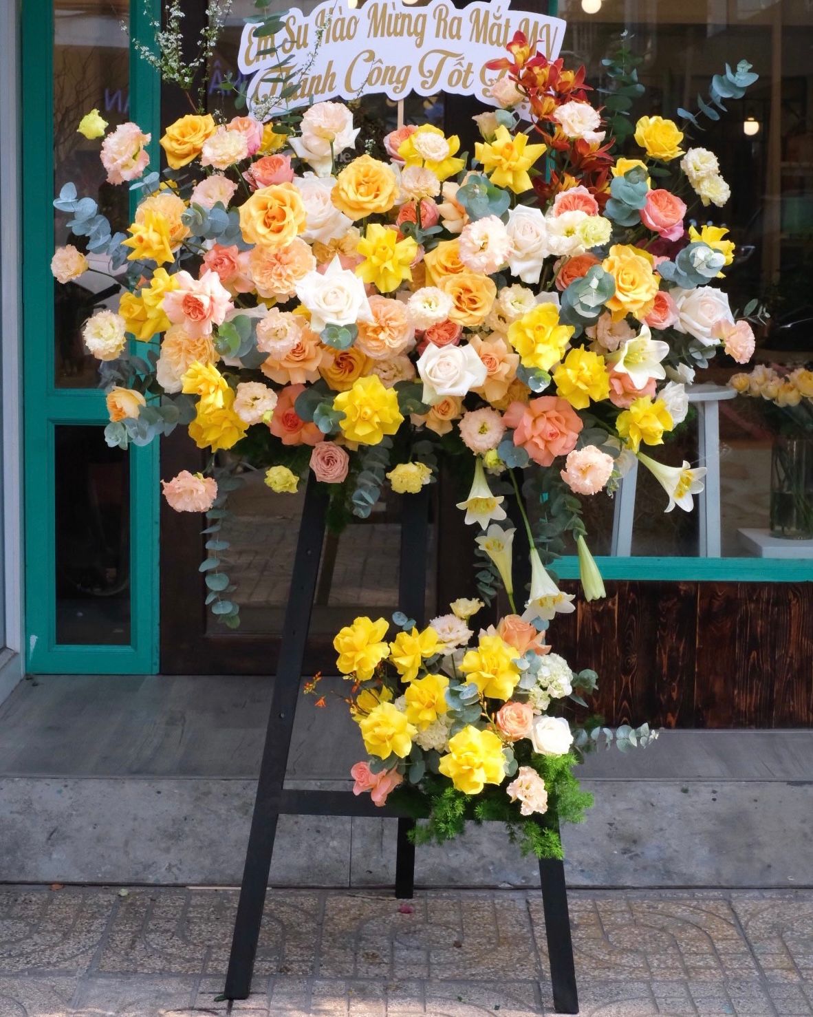  Kệ hoa chúc mừng 023 