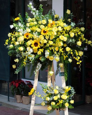  Kệ hoa chúc mừng 003 