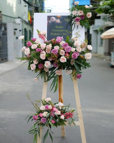  Kệ hoa chúc mừng 004 