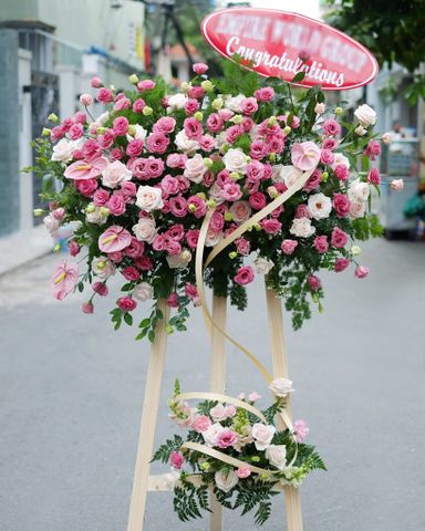  Kệ hoa chúc mừng 014 