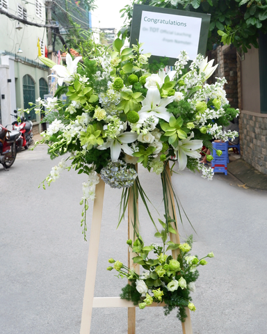  Kệ hoa chúc mừng 018 