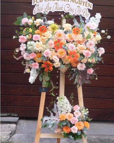  Kệ hoa chúc mừng 029 