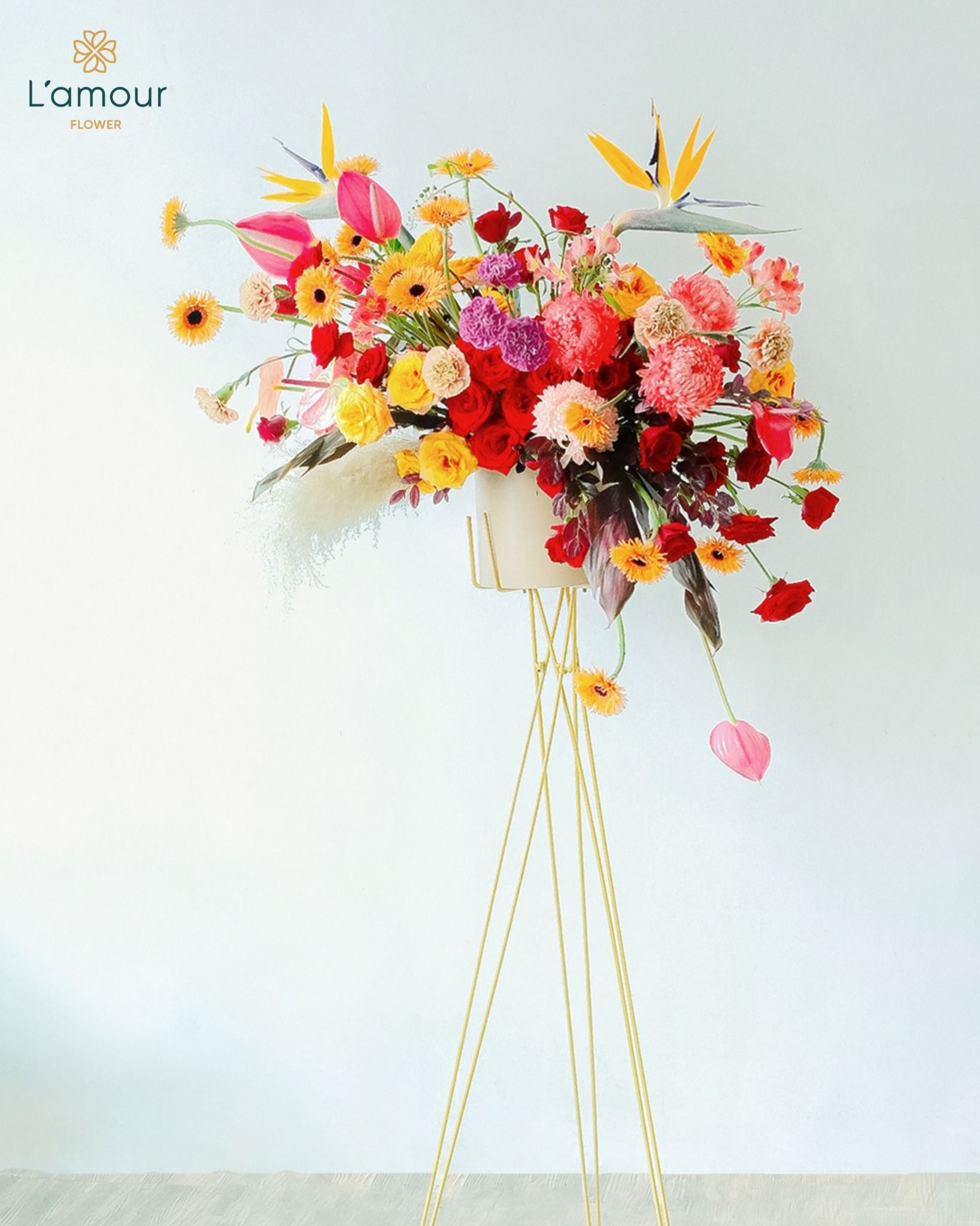  Kệ hoa chúc mừng 040 