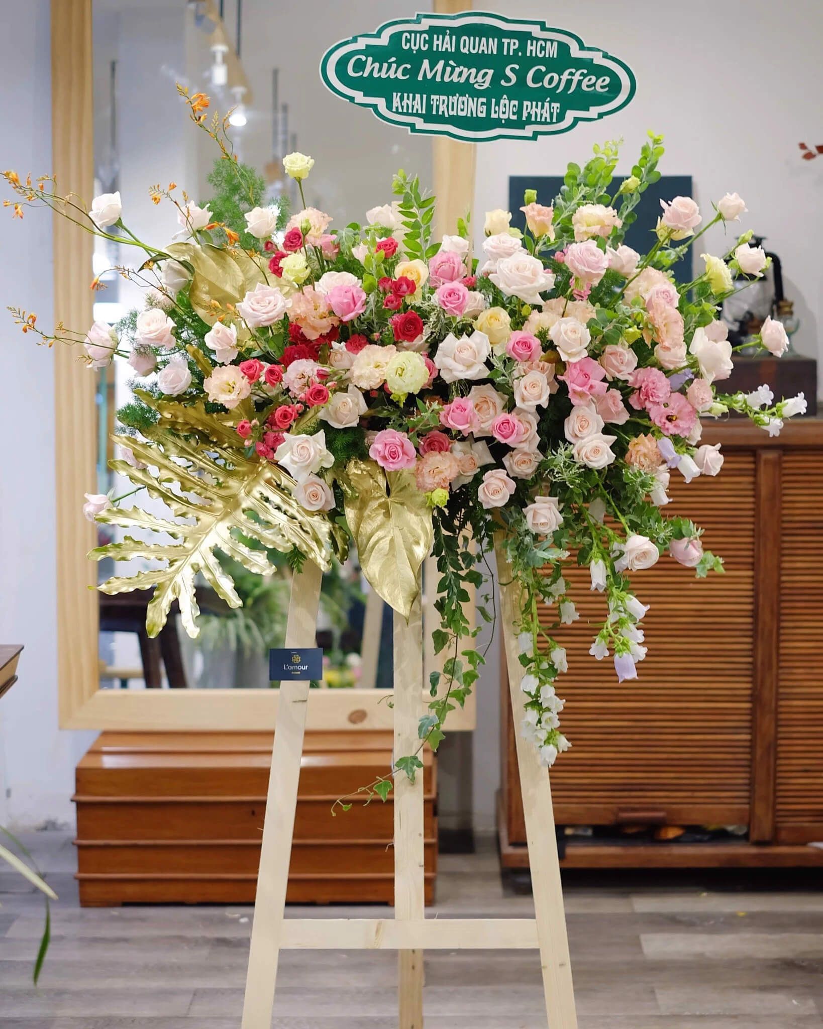  Kệ hoa chúc mừng 039 