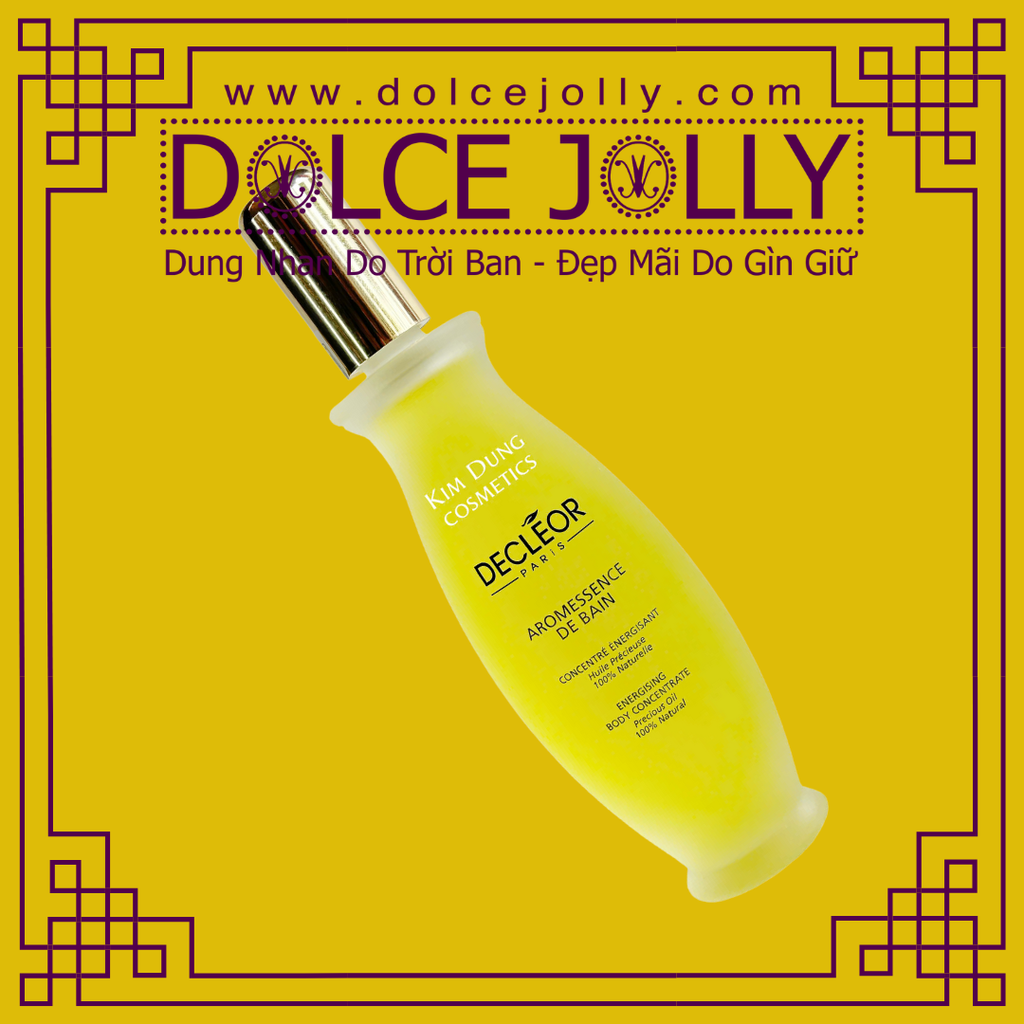 Aromessence De Bain DECLEOR tinh dầu ngâm bồn cung cấp năng lượng
