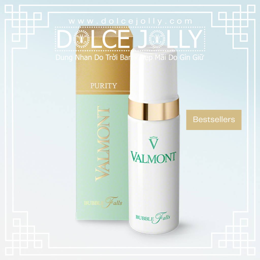 BUBBLE Falls 150ml bọt rửa mặt cân bằng Bestsellers VALMONT