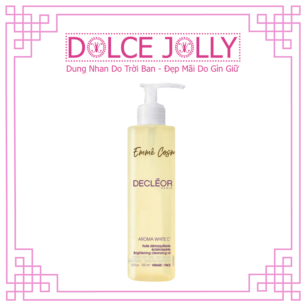 Huile Demaquillante Eclaircissante DECLEOR dầu tẩy trang trắng sáng da
