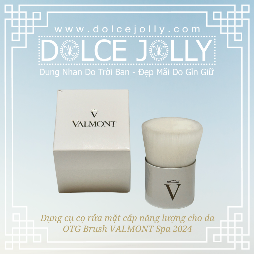 Dụng cụ rửa mặt cung cấp năng lượng cho da OTG Brush VALMONT Spa 2024