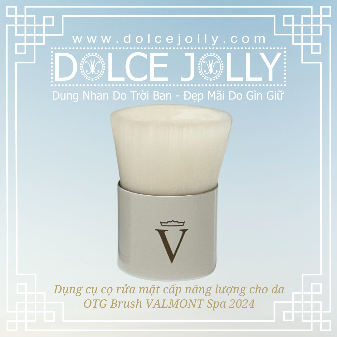  Dụng cụ rửa mặt cung cấp năng lượng cho da OTG Brush VALMONT Spa 2024 