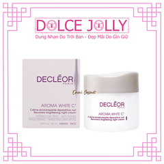 Kem đêm dưỡng trắng da Creme Eclaircissante Reparatrice Nuit White C+