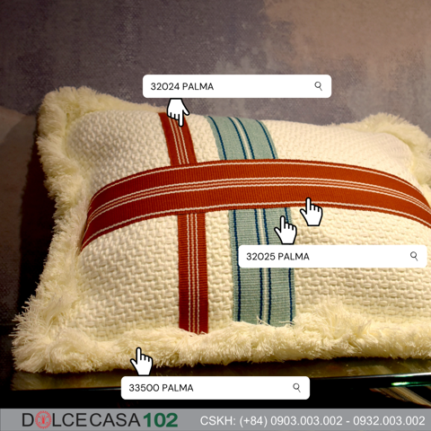 Màu Palma Clay cho đồ vải nội thất spa theo phong cách Pháp