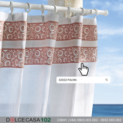 Màu Palma Rose cho đồ vải nội thất spa theo phong cách Pháp