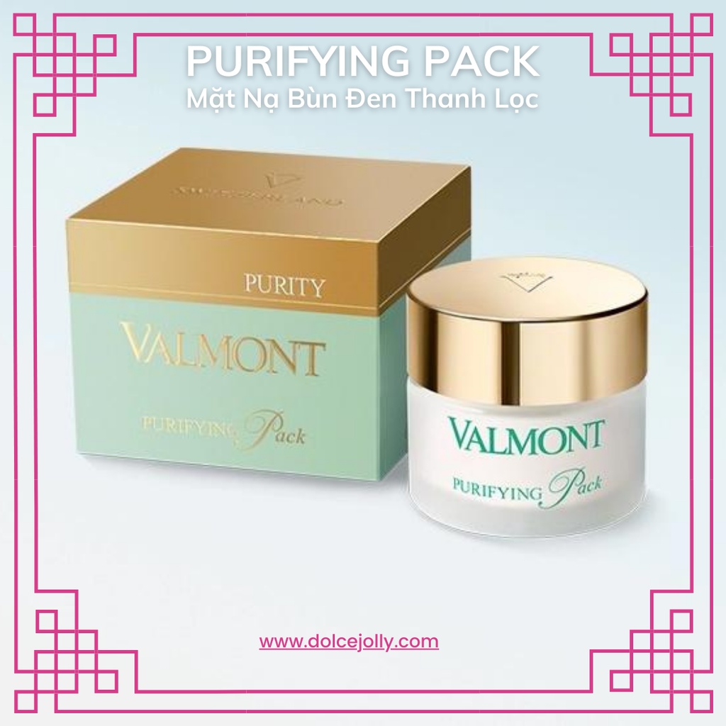 Mặt nạ bùn đen thanh lọc da PURIFYING Pack VALMONT