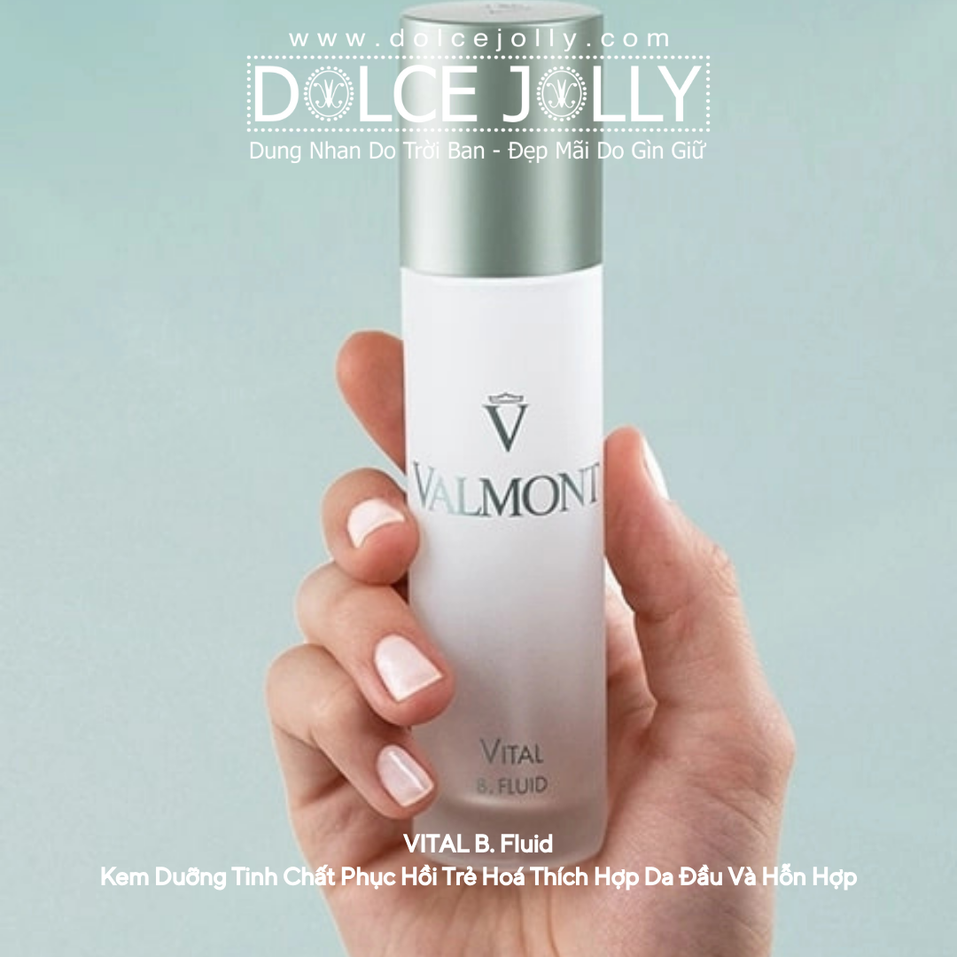  Tinh chất phục hồi sức sống làn da nam nữ VITAL B.FLUID 50ml V.2025 