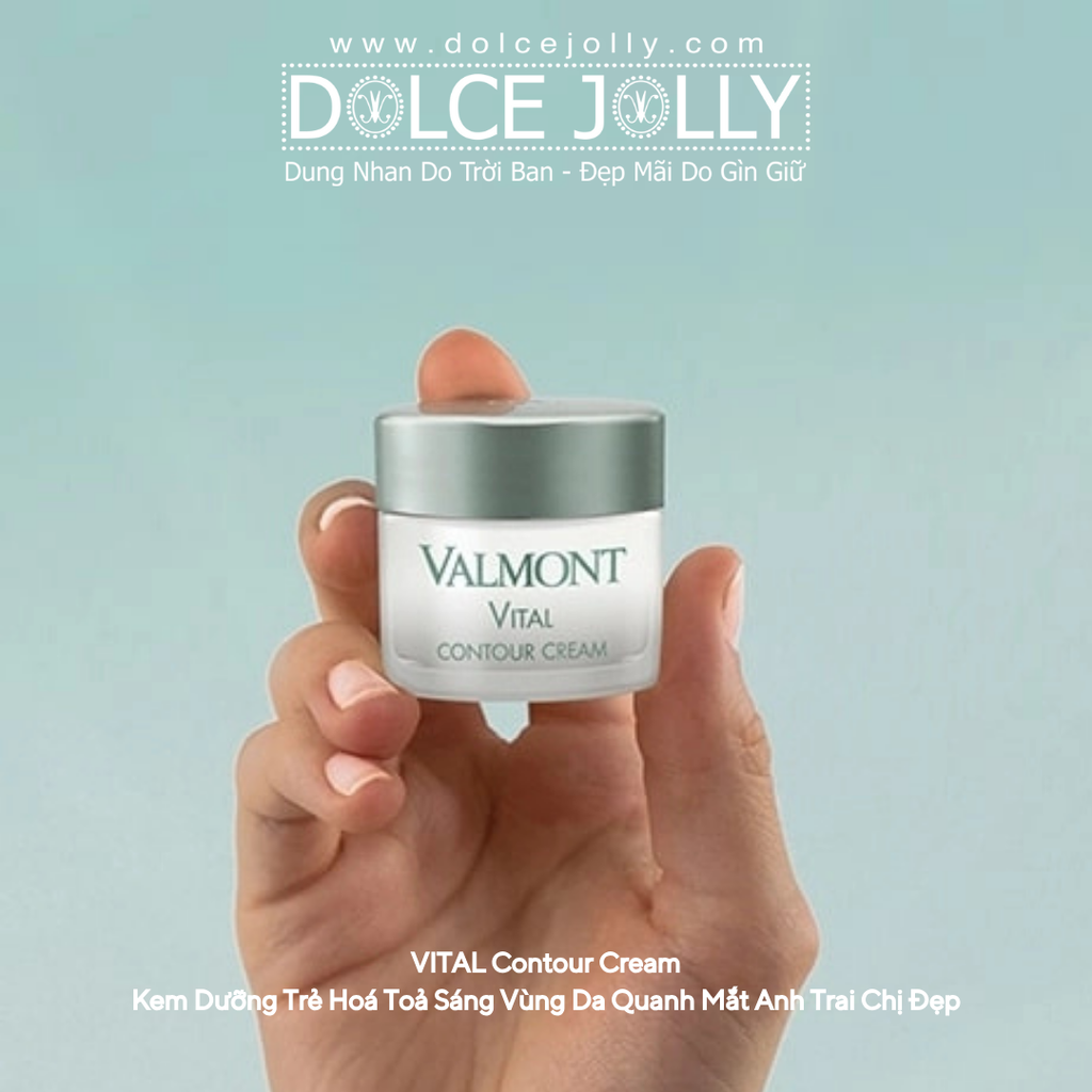 Kem dưỡng phục hồi sức sống vùng mắt nam nữ VITAL CONTOUR CREAM 15ml V.2025