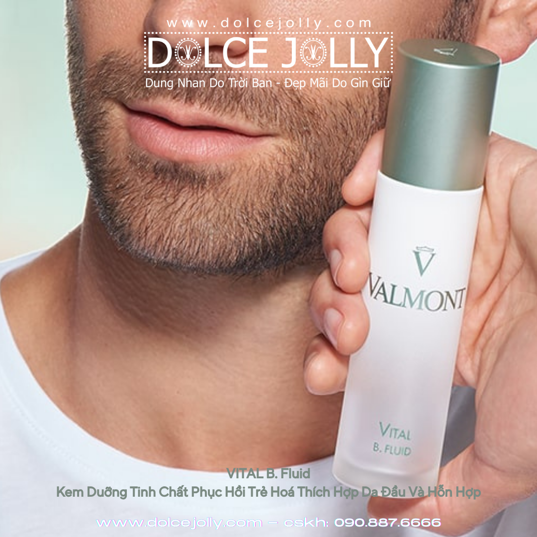  Tinh chất phục hồi sức sống làn da nam nữ VITAL B.FLUID 50ml V.2025 