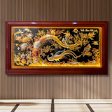  Tranh Vinh Hoa Phú Quý Đồng Vàng Dát Vàng 2m3x1m2 