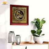  Tranh chữ Phúc vuông 45x45 nền đen 