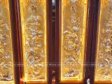  Tranh Tứ Quý Đồng Vàng Dát Vàng 1m2x40cm 