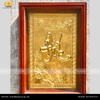 Tranh chữ Đức 48x68cm mạ vàng 24K 
