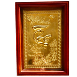  Tranh Chữ Thọ Mạ Vàng 24k ( kích thước 48cm x 68cm) 