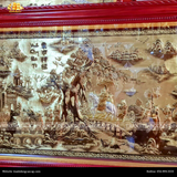  Tranh Đồng Vinh Qui Bái Tổ Giả Cổ ( kích thước 120cm x 230cm ) 