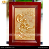  Tranh chữ Cha Mẹ 28x38cm mạ vàng 24K 
