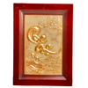  Tranh chữ Cha Mẹ 28x38cm mạ vàng 24K 