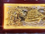  Tranh Thuận Buồm Xuôi Gió Đồng Vàng Dát Vàng 1m7x90cm 