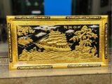 Tranh Thuận Buồm Xuôi Gió Đồng Vàng Dát Vàng 1m7x90cm 