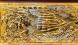  Tranh đồng Thuận buồm xuôi gió dát vàng bạc 120x230 cm mẫu số 2 