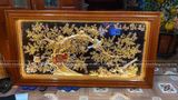  Tranh Vinh Hoa Phú Quý Đồng Vàng Dát Vàng 1m7x90cm 