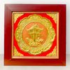  Tranh để bàn Chùa Một Cột đồng vàng 42x42cm mẫu 2 